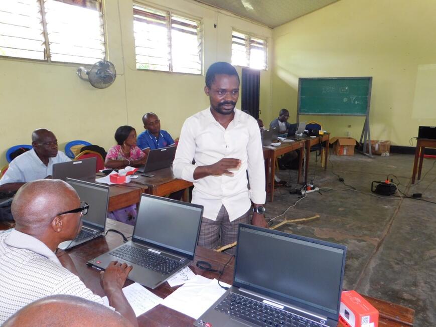 Formation des traducteurs du cluster kikwit 2 à kikwit.